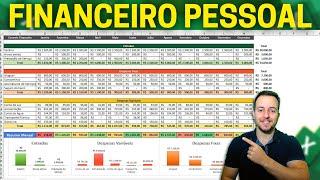 Planilha Controle Financeiro Pessoal Excel | Download Grátis | Como Fazer com Dashboard