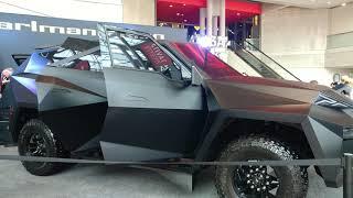 2019 MATTE BLACK KARLMAN KING BULLET PROOF SUV $1,850,000 @ 2019 NY AUTO SHOW