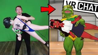 Full Body Trolling in VRChat! #12 (Funny Stunts in VR)