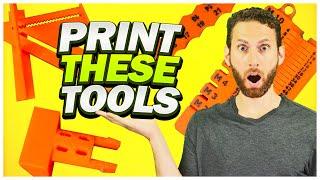 28(ish) 3D Printed Tools That Are ACTUALLY Useful!