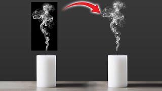 Remove Impossible Smoke Background in photoshop