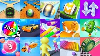 Going Balls VS Sky Rolling Balls Ball Run 2048 Blob Runner 3D Flag Painters Coin Rush #51