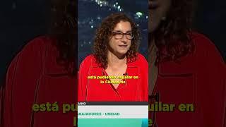 "Gobiernan para los especuladores inmobiliarios // Vanina Biasi debate Jefe de Gobierno CABA"