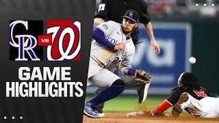 Rockies vs. Nationals Game Highlights (6/16/25) | MLB Highlights
