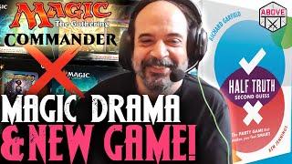 Magic The Gathering Creator's NEW GAME! Richard Garfield Talks WotC Drama & Half Truth: Second Guess