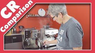 Rancilio Silvia vs. Breville Barista Express | CR Comparison