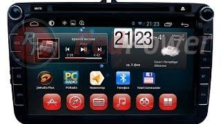 Штатное головное устройство android 4 Volkswagen Redpower 18004