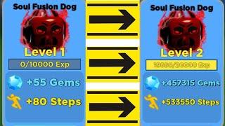 Roblox -  Legends Of Speed How to make Pet Glitch (6 Minutes for 1M Steps)