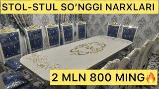 STOL-STUL SO’NGGI NARXLARI2 MLN 800 MING