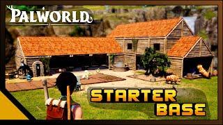 Palworld: Starter Base - Pal Ranch (Build Guide)