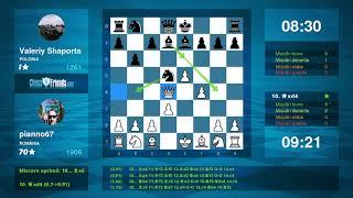 Chess Game Analysis: pianno67 - Valeriy Shaporta : 1-0 (By ChessFriends.com)