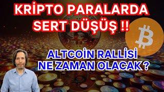 BITCOINDE NELER OLUYOR ? ALTCOİN RALLİSİ NE ZAMAN OLACAK ?