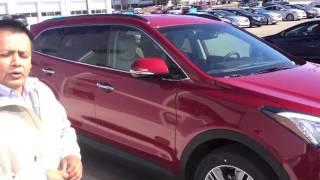 The 2013 Hyundai Santa Fe is at Elhart!