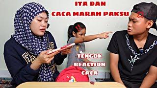 PRANK️ITA MARAH PAKSU SEBAB SOROKAN TABLET CACA KAT BEG SEKOLAH ,TENGOK REACTION CACA ‼️