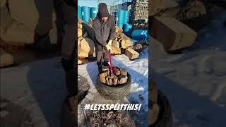 #LETSSPLITTHIS - MEN'S MENTAL HEALTH AWARENESS - FIREWOOD SPLITTING CHALLENGE