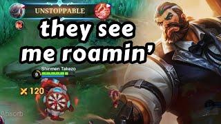 They Hatin' This Actually OP Roam Pick! | Baxia Mobile Legends Shinmen Takezo