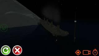 RMS Titanic Hits An Big Iceberg & Splitting & Sinking | Ship Handling Simulator/Ship Mooring 3D