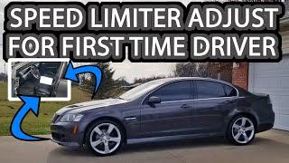 How to Adjust Speed and Rev Limiter in Teenager's Car (Speed Control)