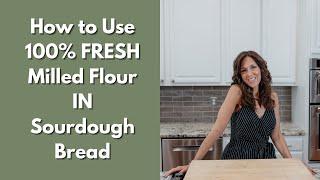 Making Sourdough From FRESH Milled Flour | TeeMars Unboxing