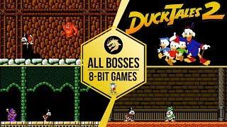 DuckTales 2 – All Bosses / Утиные истории 2 – Все Боссы | Dendy 8-bit | NES