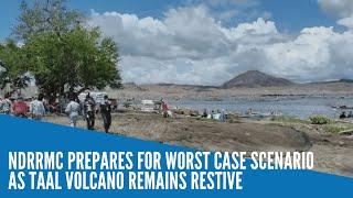 NDRRMC prepares for worst case scenario as Taal Volcano remains restive