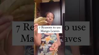 7 reasons to use mango leaves