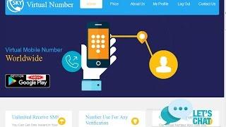 Virtual Number For Paypal verification.