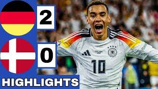 ️ Germany vs Denmark (2-0) All GOALS & Extended HIGHLIGHTS | EURO 2024 Round Of 16!