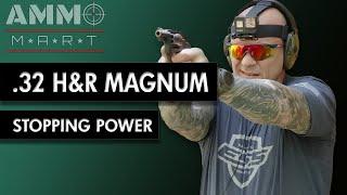 Stopping Power of .32 H&R Magnum -- and a Squib Load!