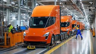 NEW Tesla Semi Sleeper Cab Version Launched! Elon Musk Reveals 250.000 Miles Range In 18 Months!