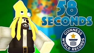 58 SECONDS!! *WORLD RECORD* in Tower of Hell... | Roblox