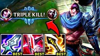 YASUO TOP BUT I 1V5 AND TILT THE ENTIRE ENEMY TEAM (I LOVE IT) - S14 Yasuo TOP Gameplay Guide