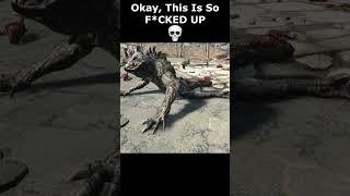 Okay, This Is So F*CKED UP  #skyrim #fallout #games #gaming