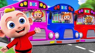 Wheels on the Bus Song - Baby Songs - Nursery Rhymes & Kids Songs - Little Song PIB