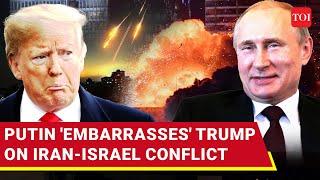 Putin Leaves Trump Red-Faced On Mediating Iran-Israel War: 'Never Sought That Role' | Watch