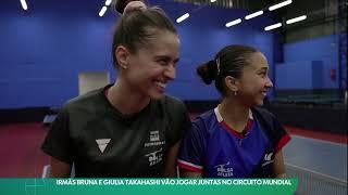 Irmãs Bruna e Giulia Takahashi vão jogar juntas no Circuito Mundial