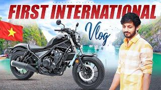 First International Vlog | Vietnam | Motovlog | Sandeep Nadimpalli | Telugu |