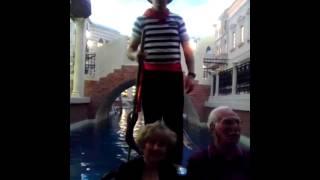 Qik - Solo Mio song at the Venetian! by Signe Beck