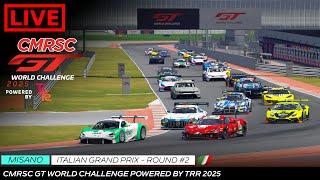 Live l Round 2 l Italian Grand Prix l CMRSC GT World Challenge 2025