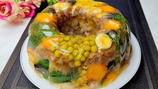 ХОЛОДЕЦ"ГОСТИ В ШОКЕ ИЗ ЧЕГО ЖЕ ОН"!А ВКУСНЫЙ КАКОЙ! ВКУСНЕЕ ЛЮБОЙ ЗАКУСКИ! на праздничный стол!