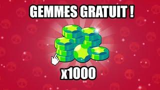 MERCI BRAWL STARS... 1000 GEMMES GRATUITES pour TOUS les JOUEURS !