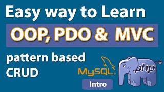 Creating a PHP OOP PDO MVC CRUD CMS.