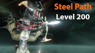 Warframe Steel Path Solo Survival 1 hour | MIRAGE PRIME & KUVA BRAMMA & Build Included