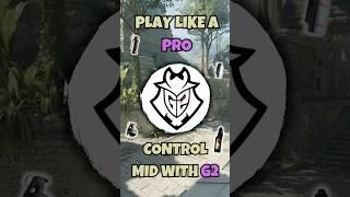 Play Like a PRO! Control Ancient Mid with G2#cs2ancient #cs2 #cs2smokes #g2 #g2esports