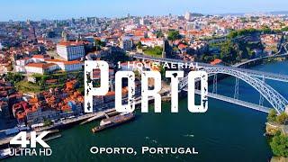 [4K] PORTO  Oporto 2024 | 1 Hour Drone Aerial Relaxation Film | Portugal