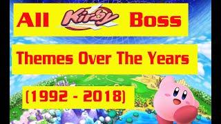 All Kirby boss battle themes Over the years (1992 - 2018)