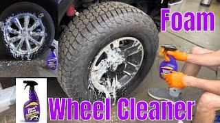 The Auction Car Hauler Ford F350 Wheels Are FILTHY!! Let's try Super Clean Foaming Wheel Cleaner!