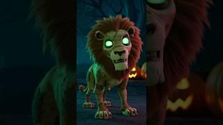 Spooky Halloween Wild Animal Sounds Song | Learn Wild Animals Names for Kids