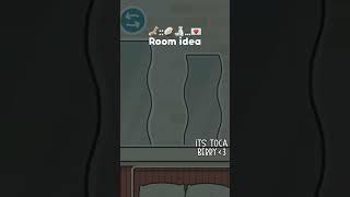 aesthetic room idea  modern mansion toca boca #shorts