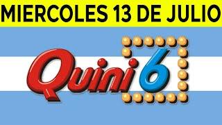 Resultados del sorteo quini 6 del Miércoles 13 de Julio del 2022